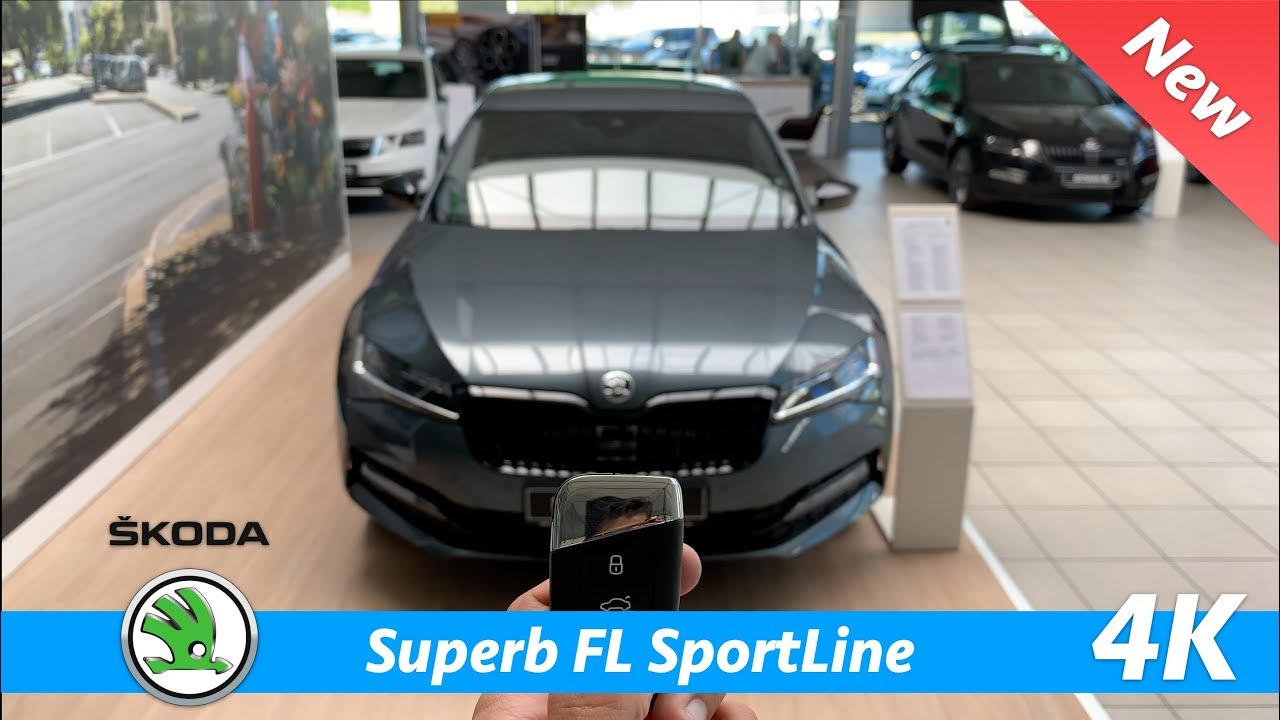 Škoda Superb FL SportLine 2019 - первый углубленный обзор в 4K