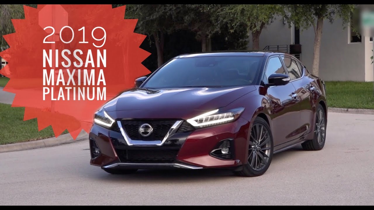 2019 Nissan Maxima Platinum, powerful elegance