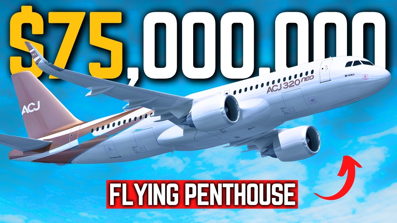 Inside the $75 Million Flying Penthouse – Airbus ACJ320neo Tour