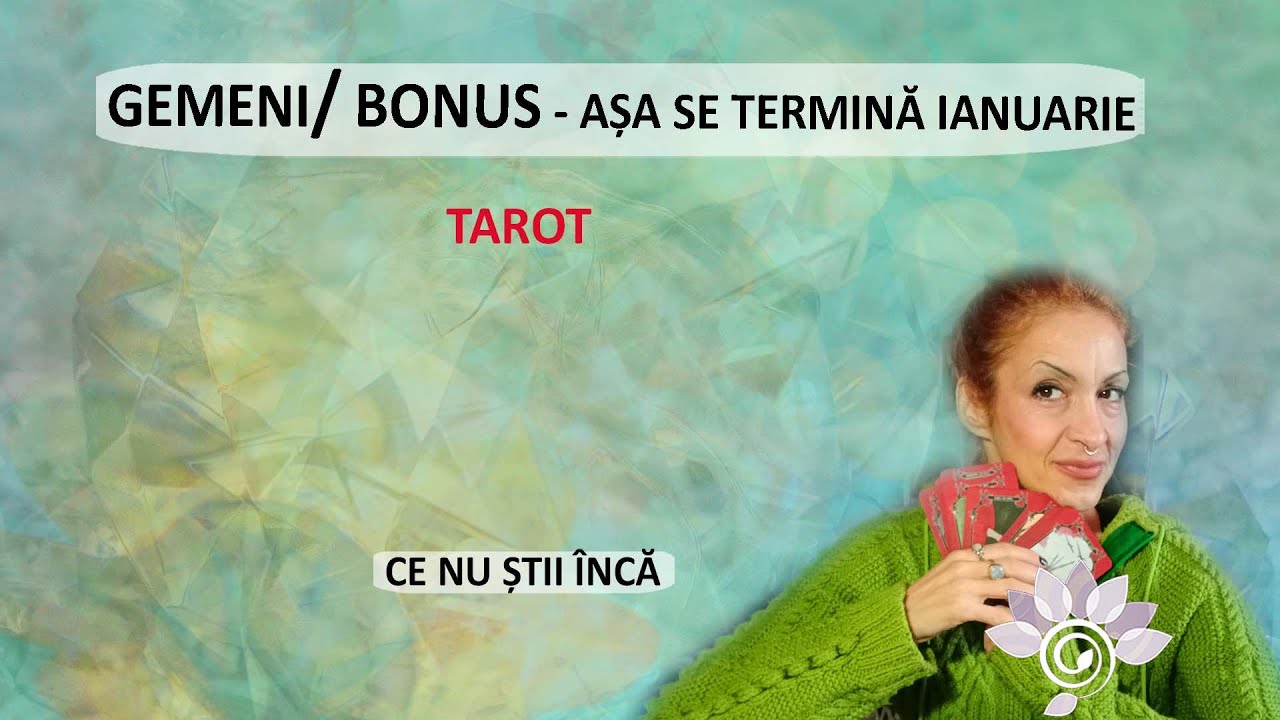 GEMENI: Bonus. Asta trebuie să mai Știi acum. Final de Lună. Tarot Inspirat. Zodiac