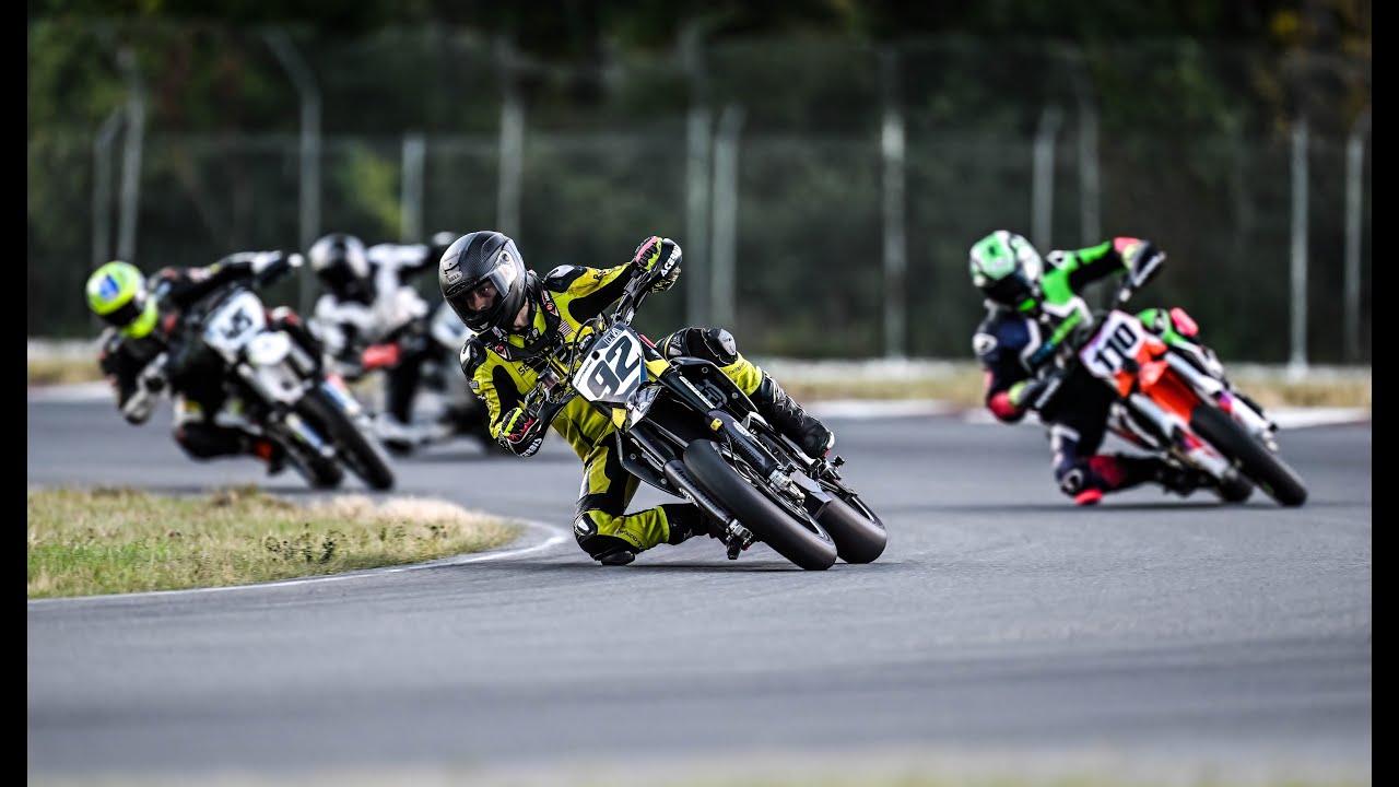 Tight Supermoto Racing! CRA Supermoto Cup GP - 9/20/25 - Brainerd Comp Course - Sean Stettnichs (92)
