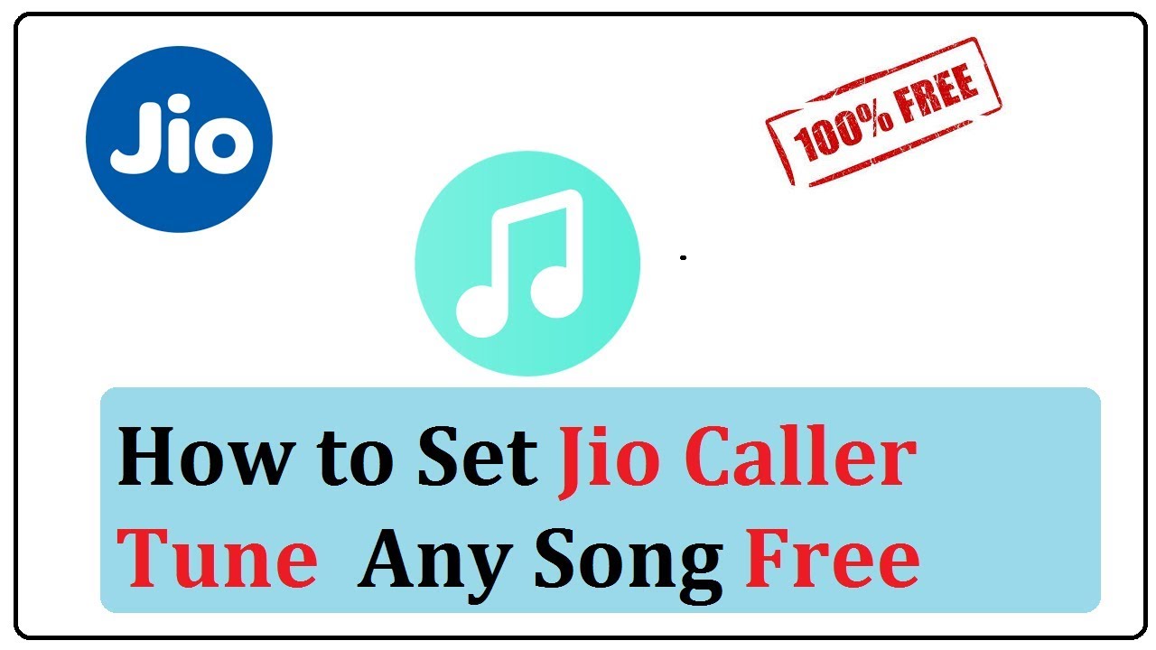 how to set jio caller tune any song