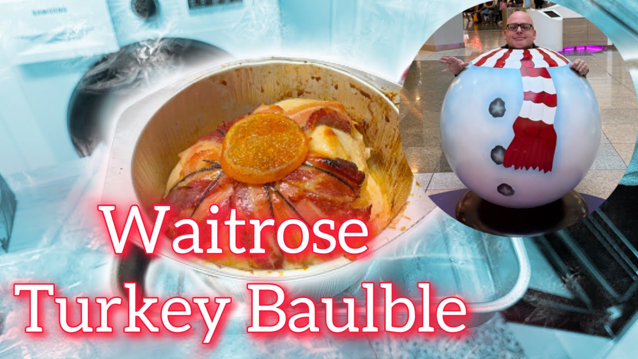 Рождественский шар в виде индейки от Waitrose #еда #праздничнаяеда
