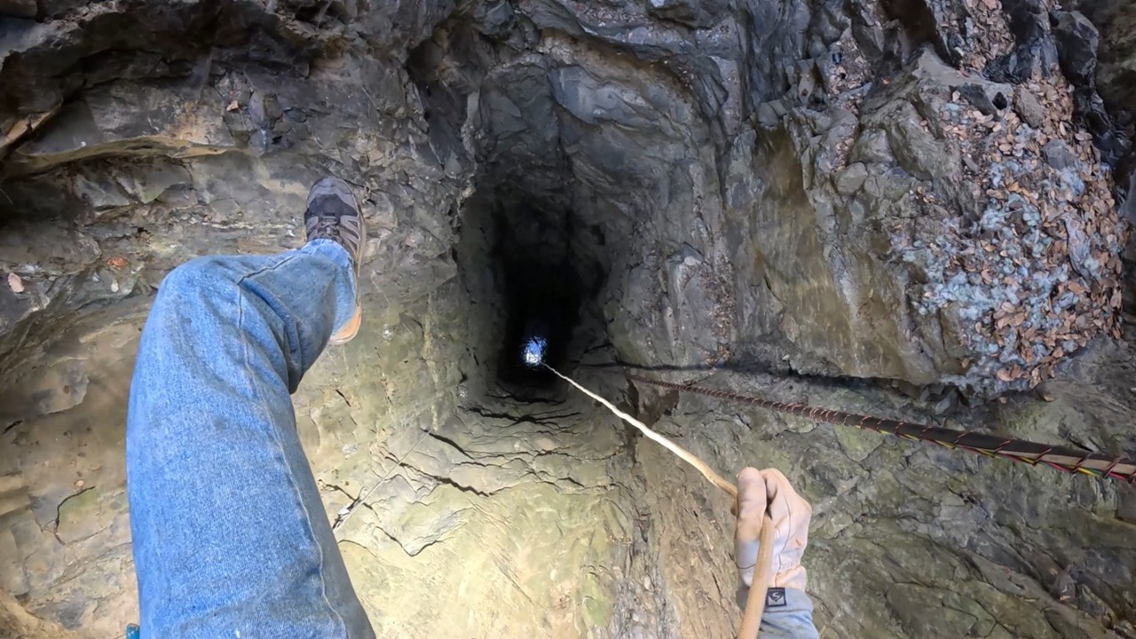 Rappelling Into Unexplored Mine Shaft For TV Show (Ends In Disaster)