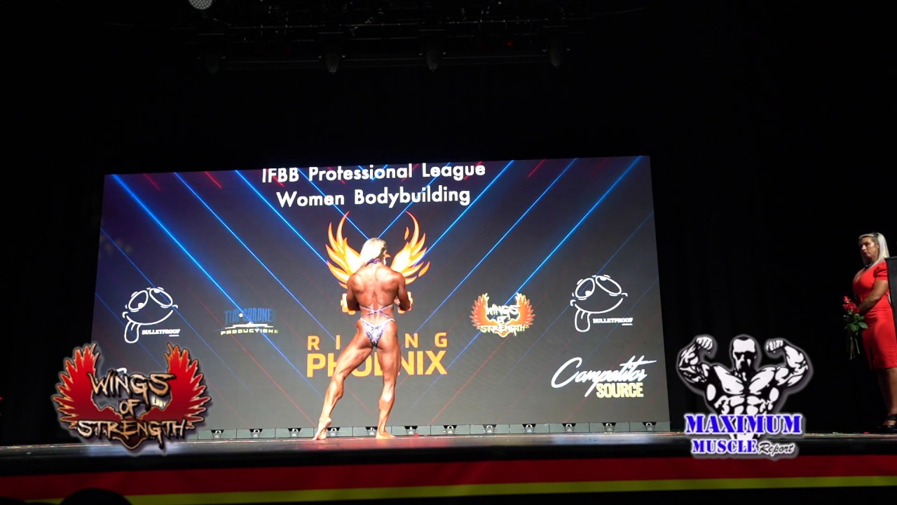 Posing Routines Women's Bodybuilding | Rising Phoenix World Championships