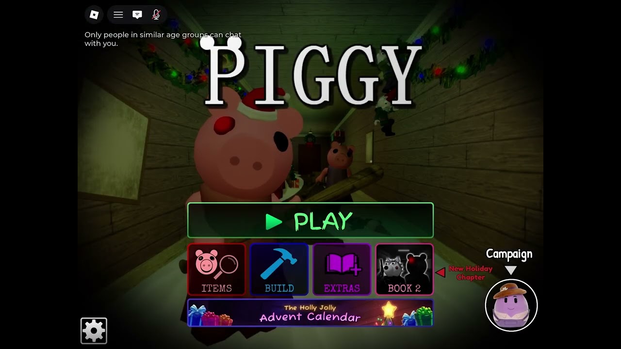 playing piggy #noob #fgteev #psycopig