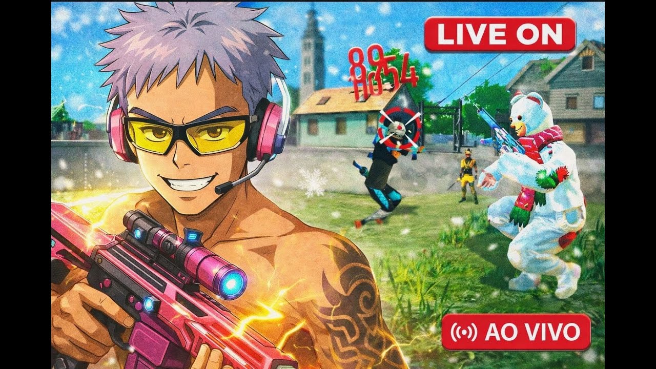 🔥X1 DOS CRIAS AO VIVO🔥FREE FIRE AO VIVO🔥COM OS INSCRITOS🔥SALAS PERSONALIZADA🔥