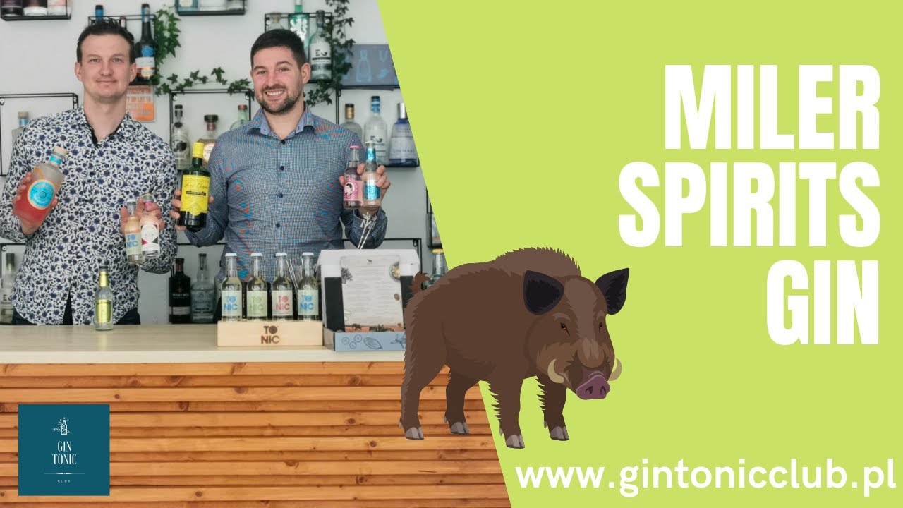 Jak smakuje gin Tomasza Milera, czyli degustujemy Miler Spirits Gin