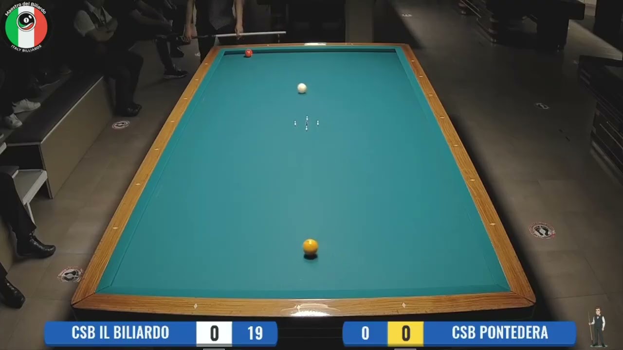 🏆🎱 CSB Il Biliardo vs CSB Pontedera | Semifinale Serie A | Parte 1 🇮🇹