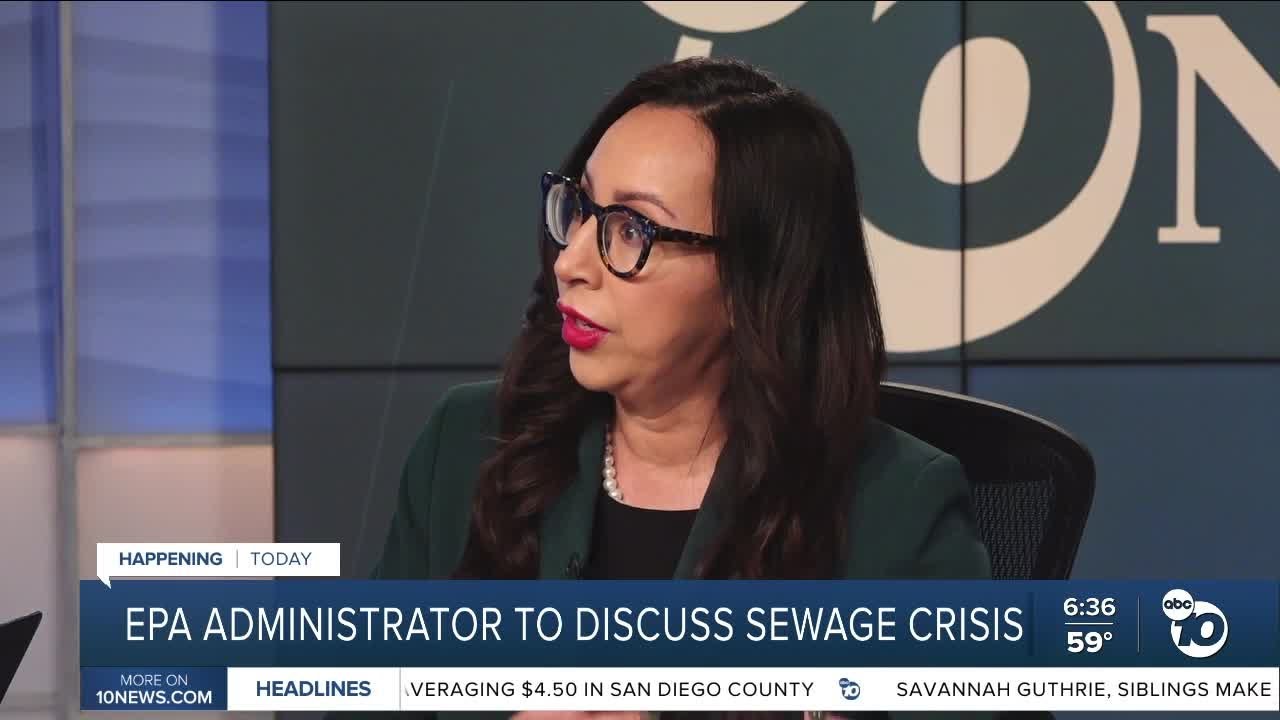Supervisor Aguirre speaks on EPA head's SD visit to address sewage crisis