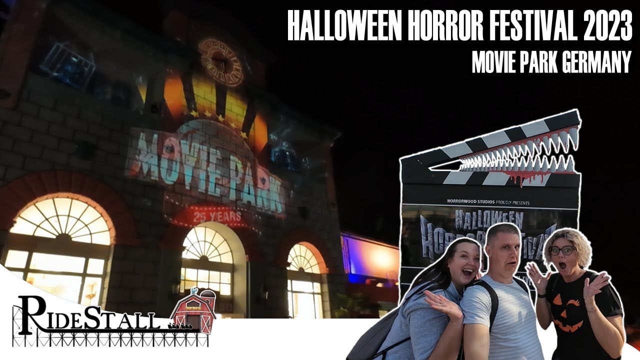 Halloween Horror Festival 2023 -  Start der Halloween Saison im Movie Park Germany | VLog