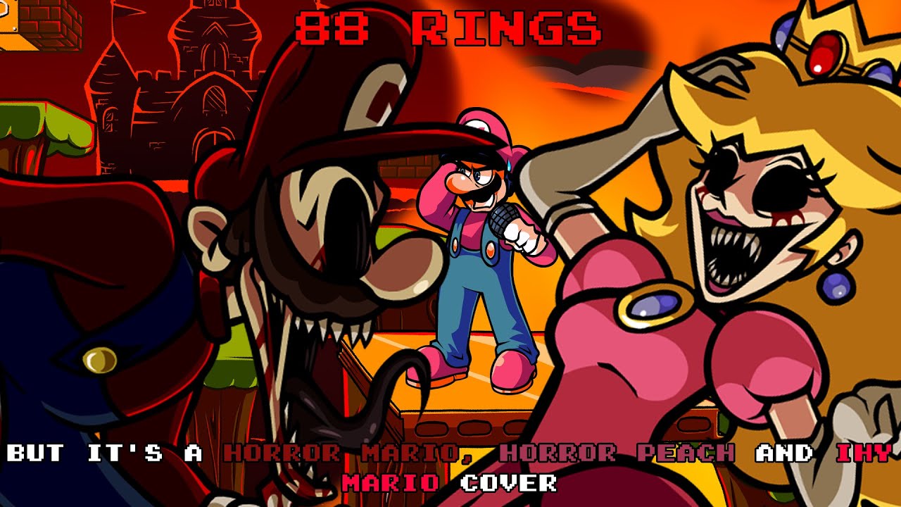 Couples Therapy (88 Rings, but it's a Horror Mario, Horror Peach, and IHY Mario cover)