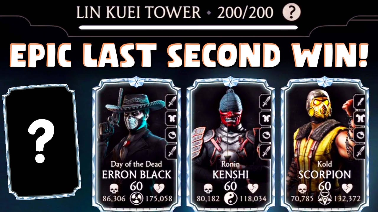 MK Mobile Lin Kuei Tower 200. This Tower Is 