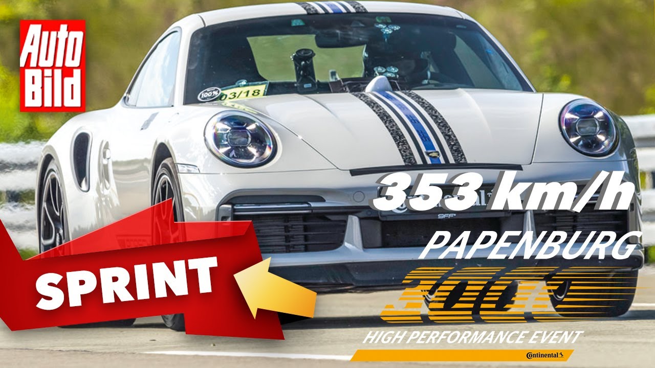 9FF Porsche 911 Turbo (2021) | Vollgas im 800-PS-Porsche von 9FF | Papenburg 3000