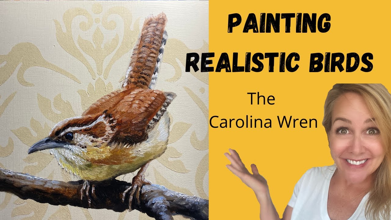 HOW TO PAINT REALISTIC BIRDS ALLA PRIMA IN OILS -with Suzanne Barrett Justis