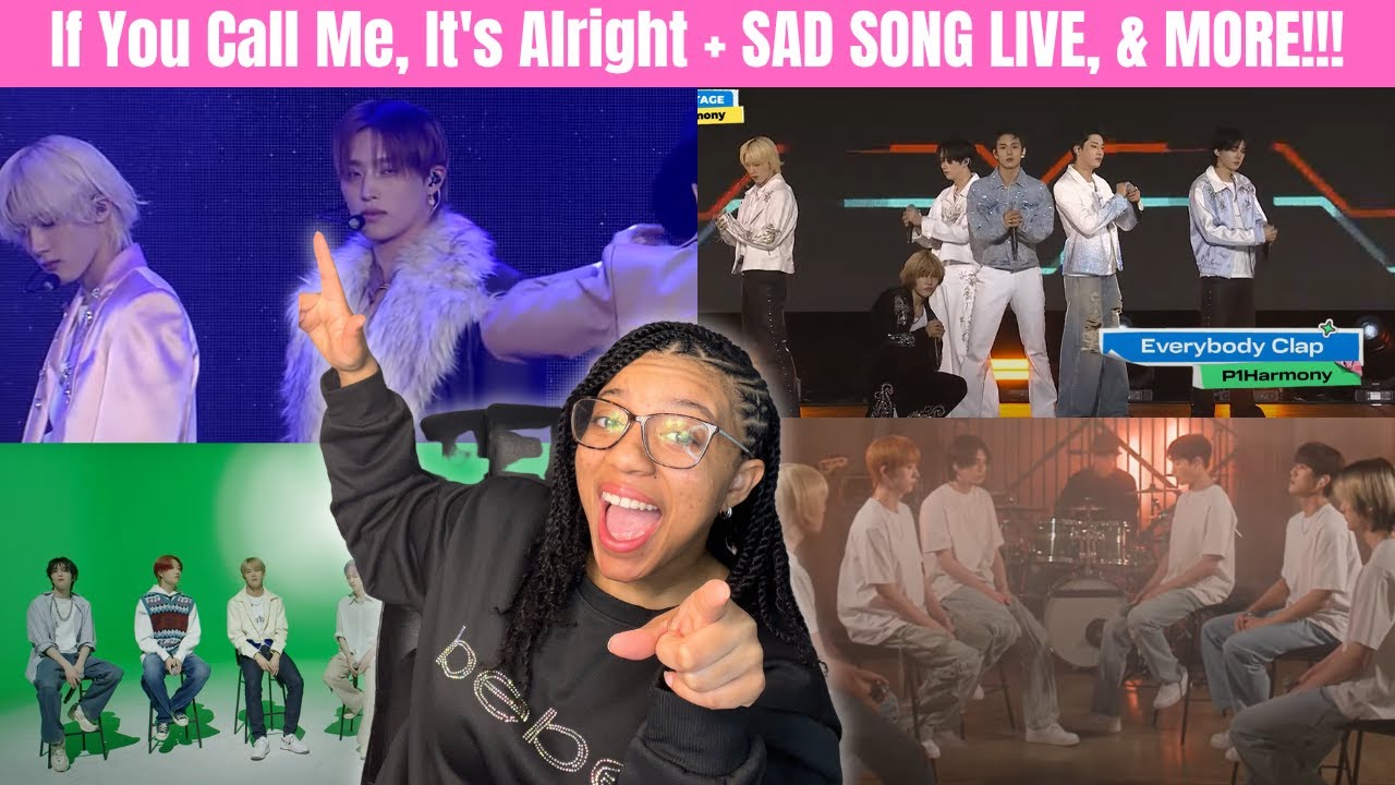 P1Harmony R.O.P, EVERYBODY CLAP, MIRROR MIRROR, LOVE ME FOR ME, IF YOU CALL ME, & MORE REACTION!!