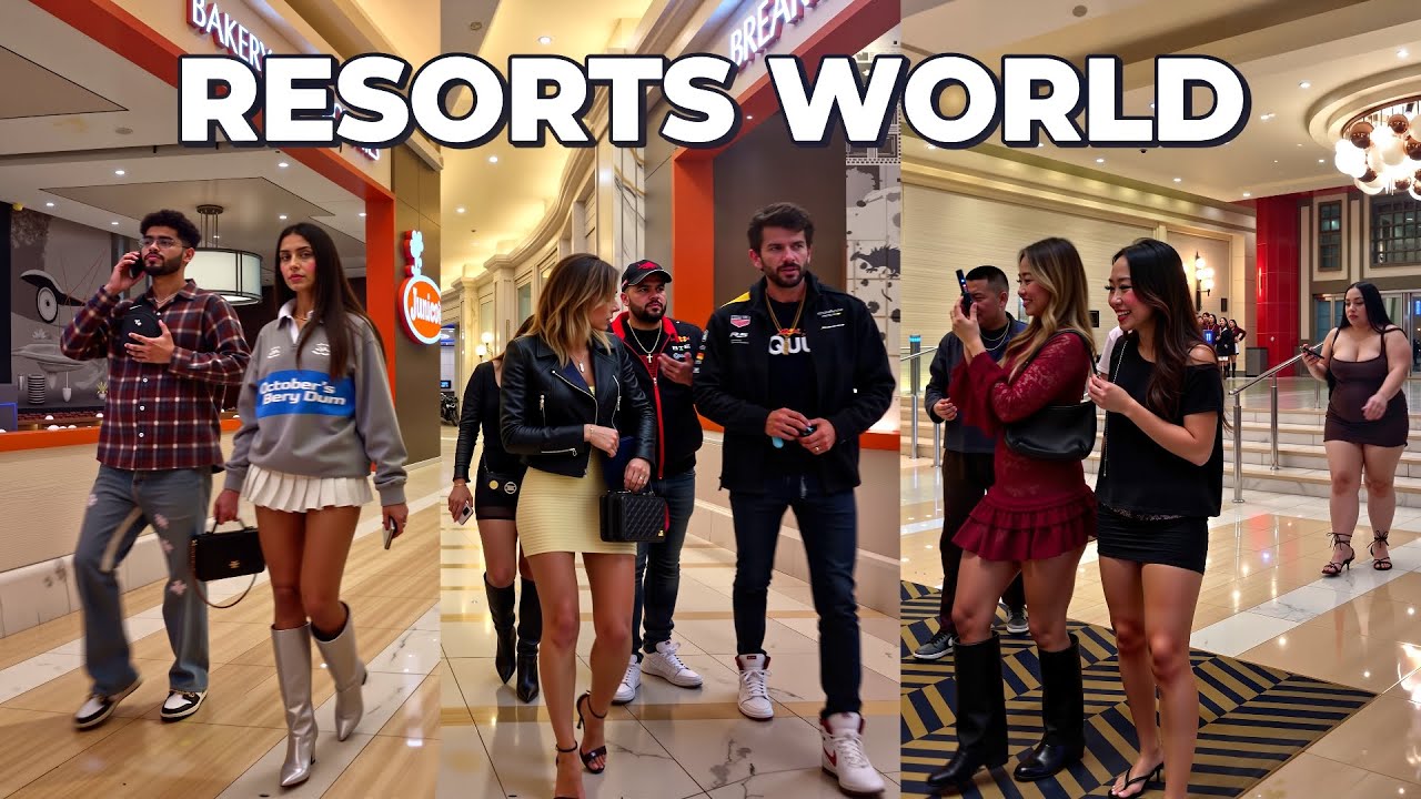 Resorts World Las Vegas Walk During F1 - Las Vegas Grand Prix 2025 - Las Vegas Strip