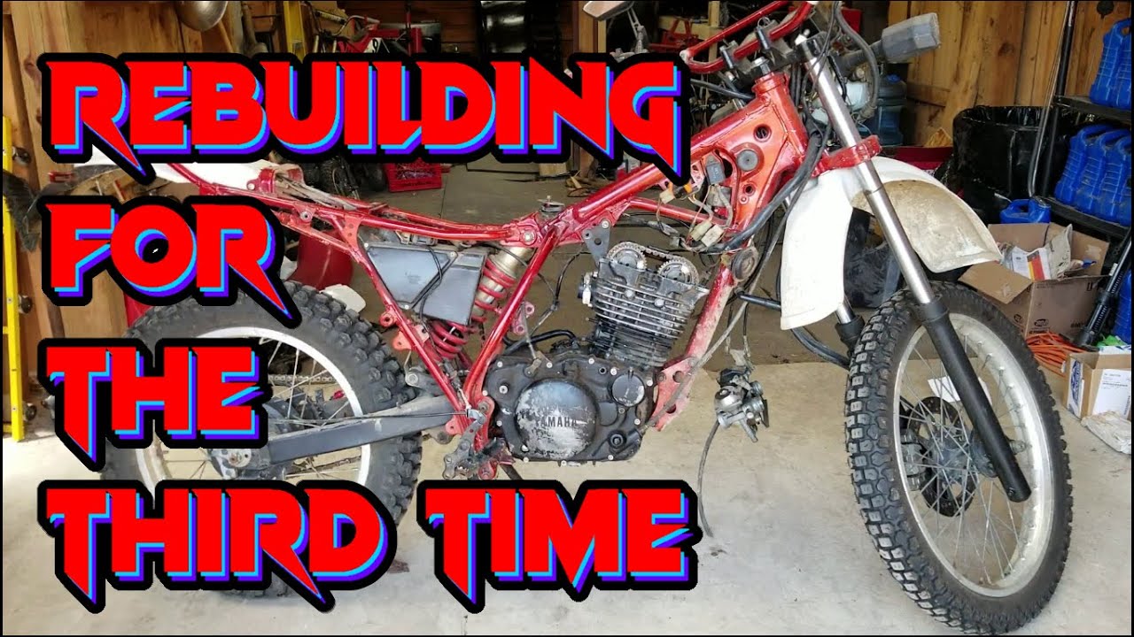 1989 Yamaha XT350 Re Re Rebuild