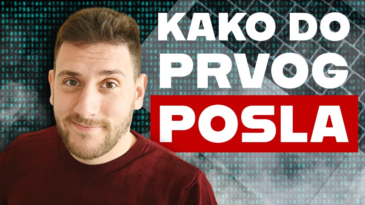 Kako Bih Ja Tražio Prvi Posao U Programiranju?