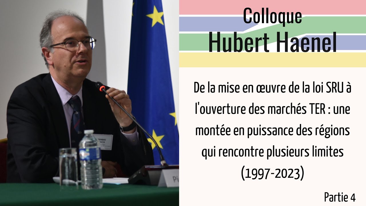 De la mise en œuvre de la loi SRU à l'ouverture des marchés TER (1997-2023) [...]