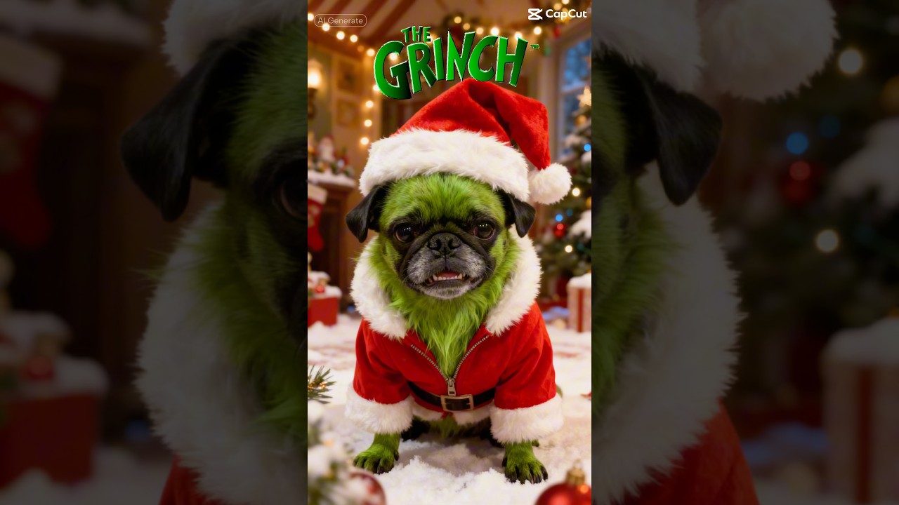 Xmas- GRINCH Beanie -Edition 35 ❤️🧡💛💚🩵💙💜