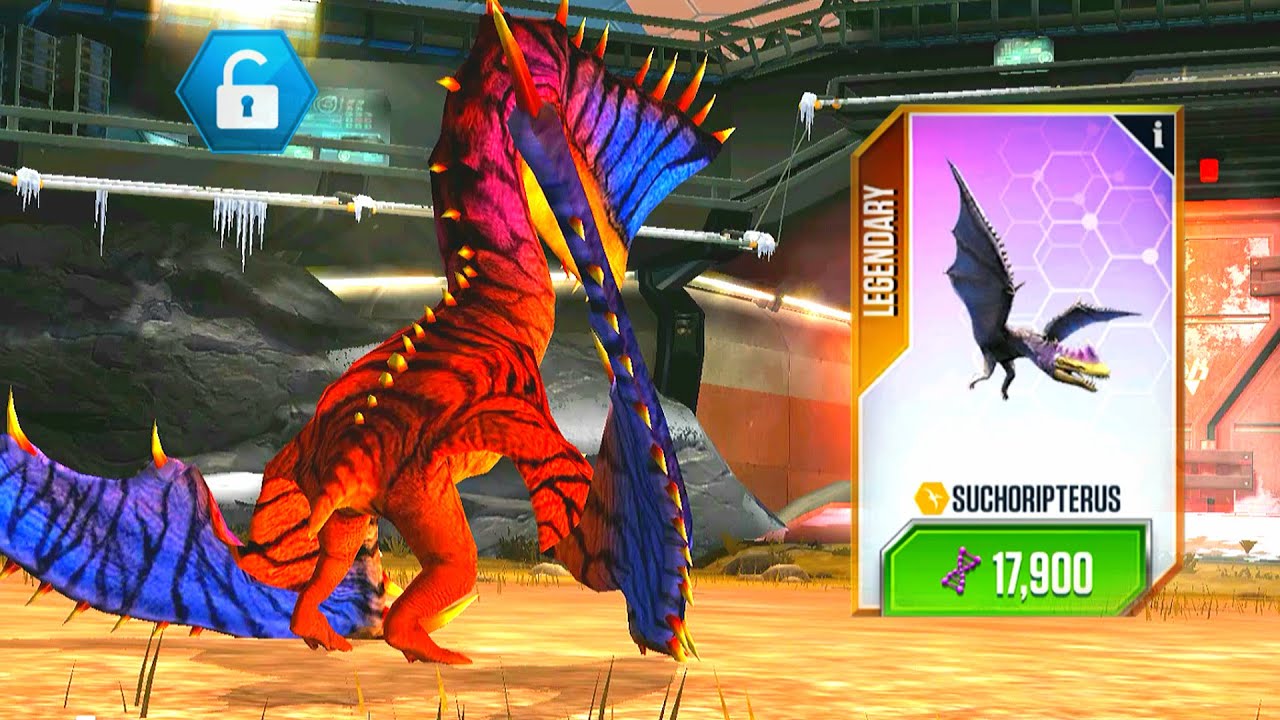 NEW UNLOCK SUCHORIPTERUS LEVEL 40 | HT GAME