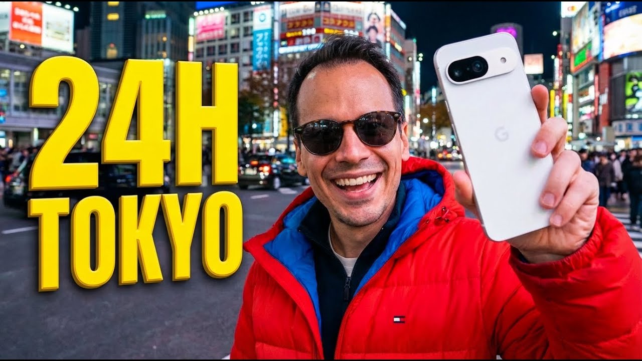 TEST complet Google PIXEL 9a à TOKYO au JAPON ! 24h dans la vraie vie