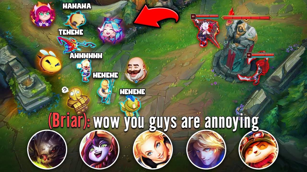 We created the most ANNOYING team comp and spam laughed all game