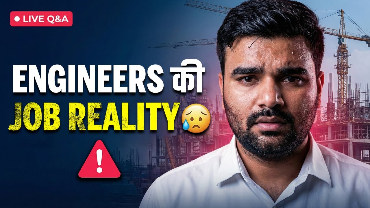 Why Civil Engineers Struggle on Site? | Job Karte Samay Real Problems & Challenges | Live Q&A