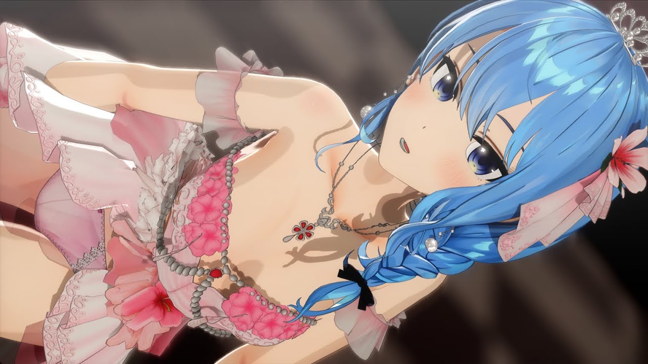 【Hololive/ホロライブ】すいちゃんで #アイドル #YOASOBI #MMD【カメラ配布/Camera DL】