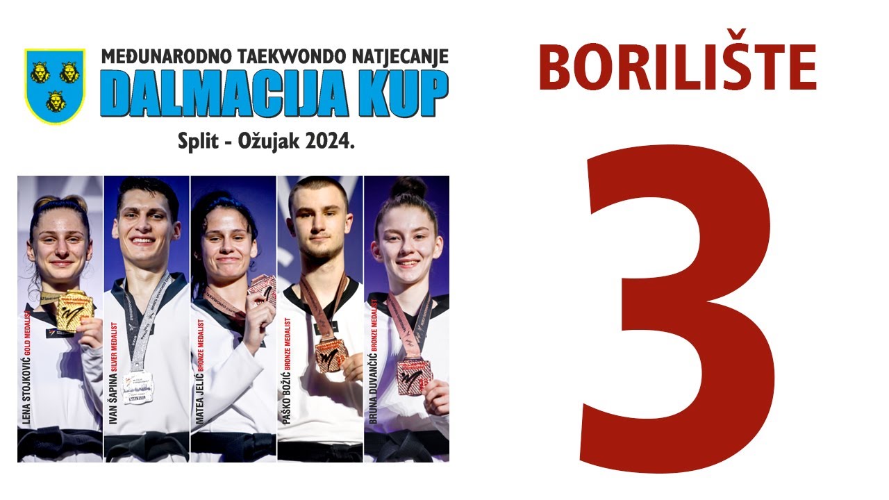 Dalmacija kup 2024 – BORILIŠTE 3