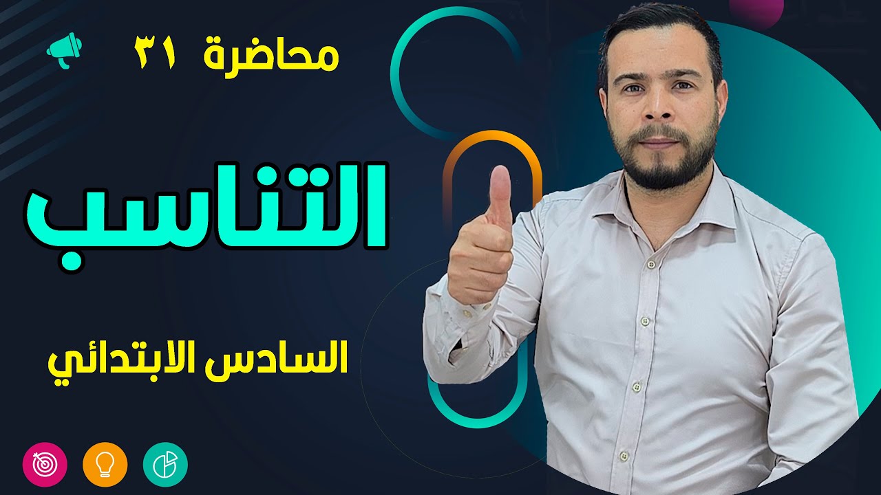 التناسب رياضيات الصف السادس الابتدائي صفحة 107
