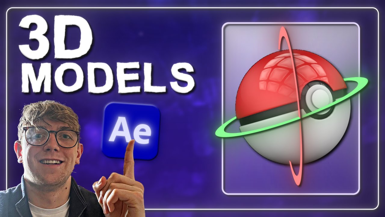 How To Import 3D Models Into After Effects (Easy)