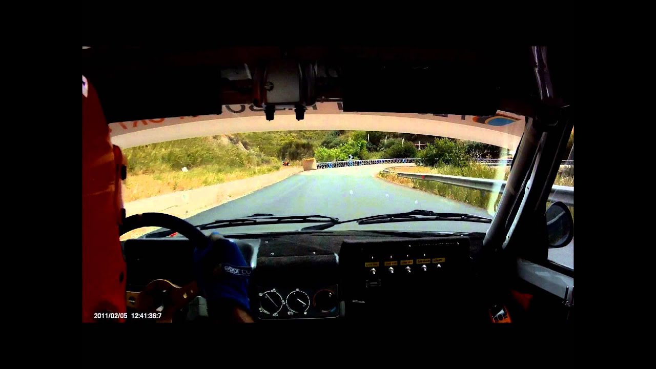 Cronoscalata Floriopoli - Cerda    Melia F. -  Peugeot 205 rallye gr.A