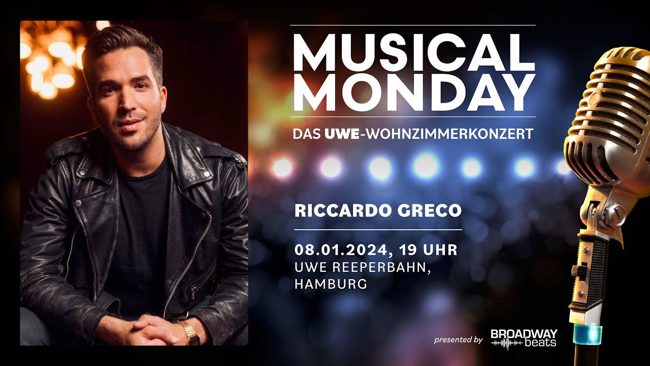 TRAILER: MUSICAL MONDAY mit Riccardo Greco