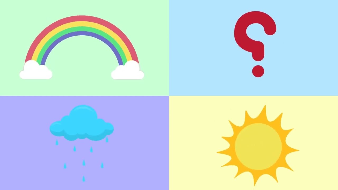 العاب للاطفال | لعبة خمن ماهي الصورة | لعبة اطفال | الطقس والطبيعة | تعلم مع نور