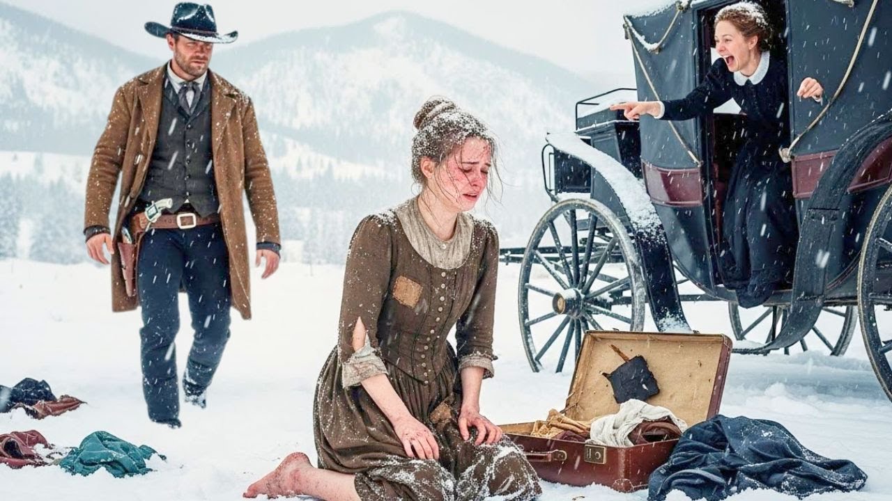 They Abandoned Her in a Blizzard — Until the Cowboy Said, “You’ll Come With Me Now.”