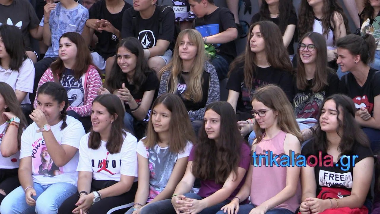 3ο Γυμνάσιο Τρικάλων αποχαιρετιστήρια εκδήλωση γιορτή λήξης σχολικής χρονιάς μέρος 1ο 29-5-2018