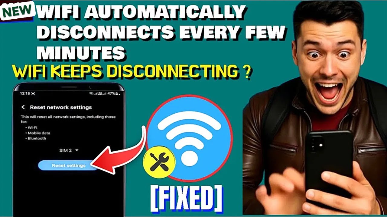 My WiFi Automatically Disconnects Every Few Minutes Android/Samsung || WiFi Keeps Disconnecting[Fix]