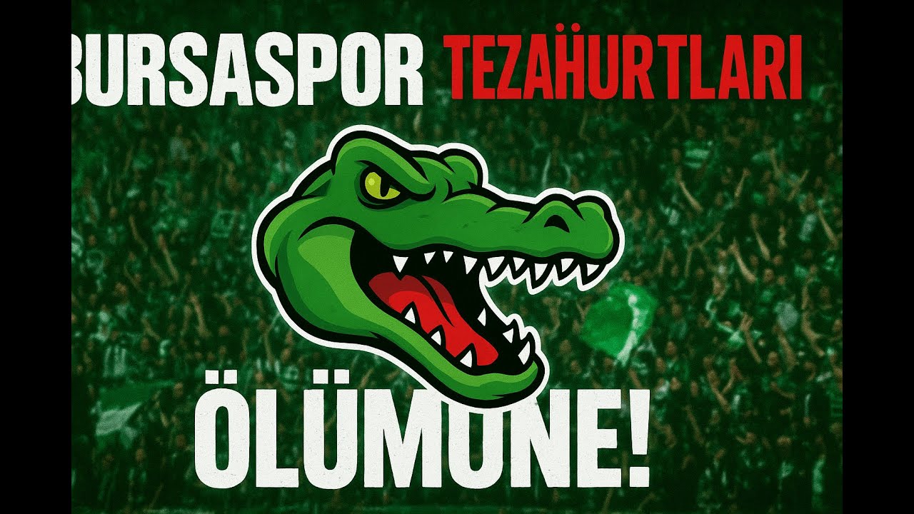 Bursaspor Tribünleri Coşuyor! 🐊 Ölümüne Tezahüratlar!