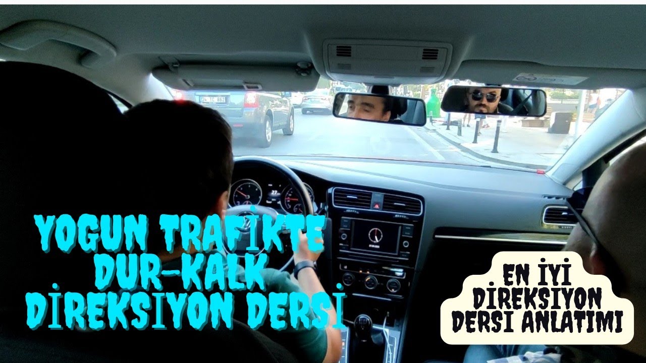 YOĞUN TRAFİKTE DUR-KALK NASIL YAPILIR ? TAKİP MESAFESİNİN ÖNEMİ ? ŞERİT TAKİBİ NASIL OLMALI
