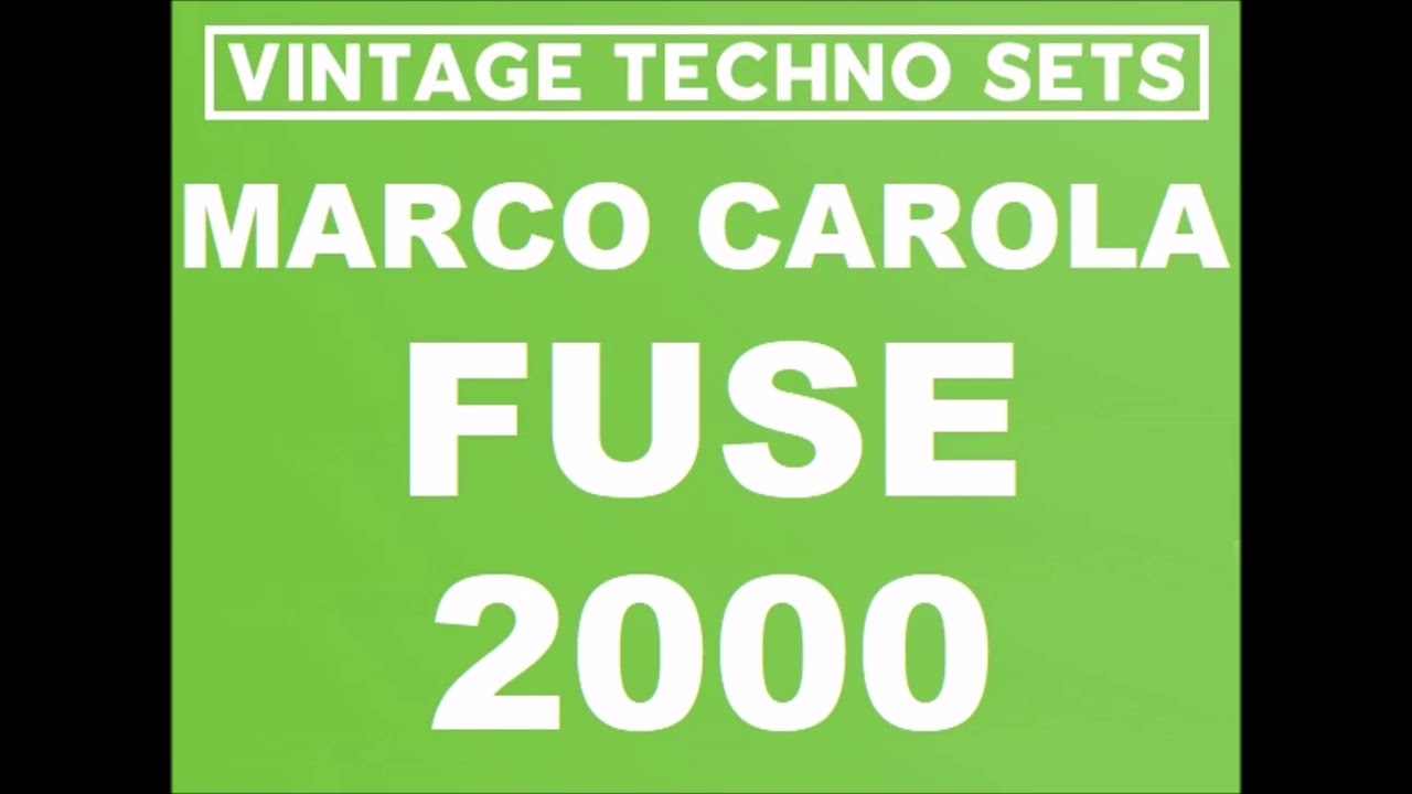 MARCO CAROLA CLUB FUSE 2000