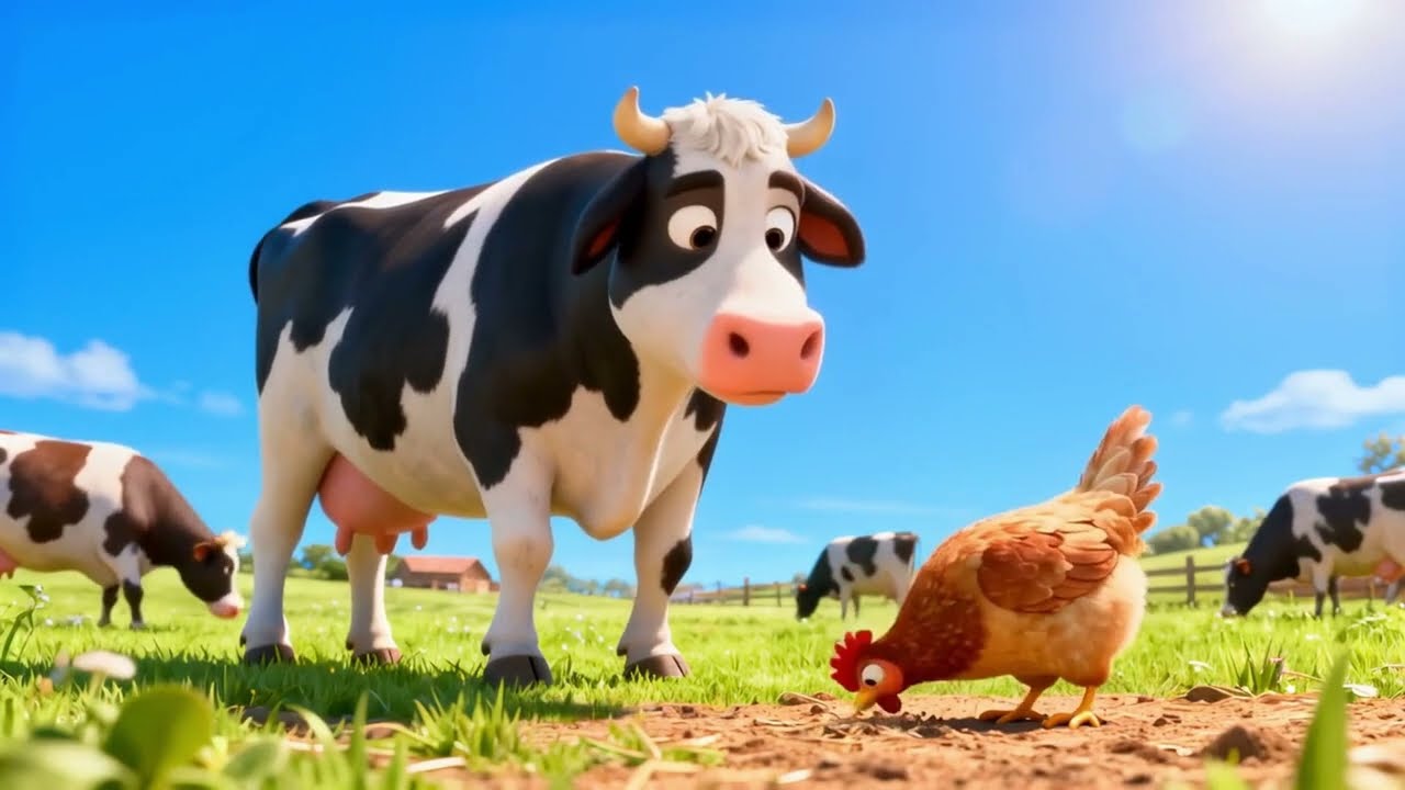 On Grandpa’s Farm | Happy Farm Song for Kids