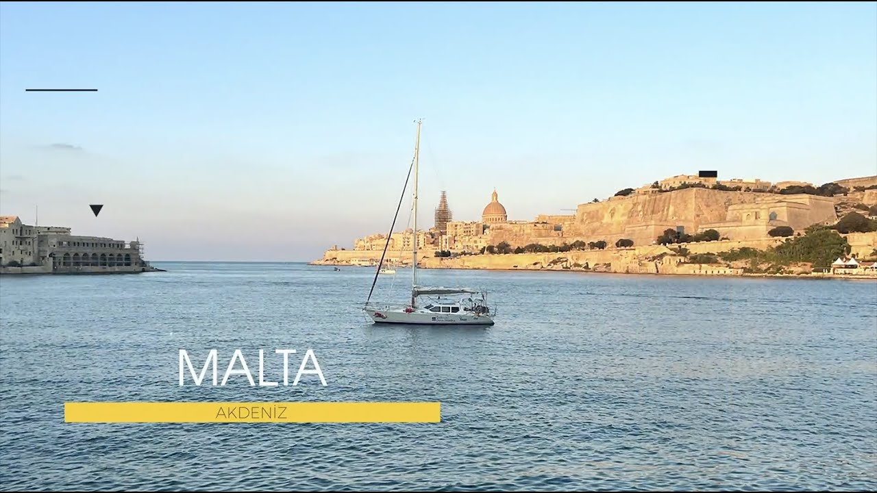 #5 - Malta Valetta Limanın Ortasına Demiri Bıraktık ve Bir Masalı Yaşadık
