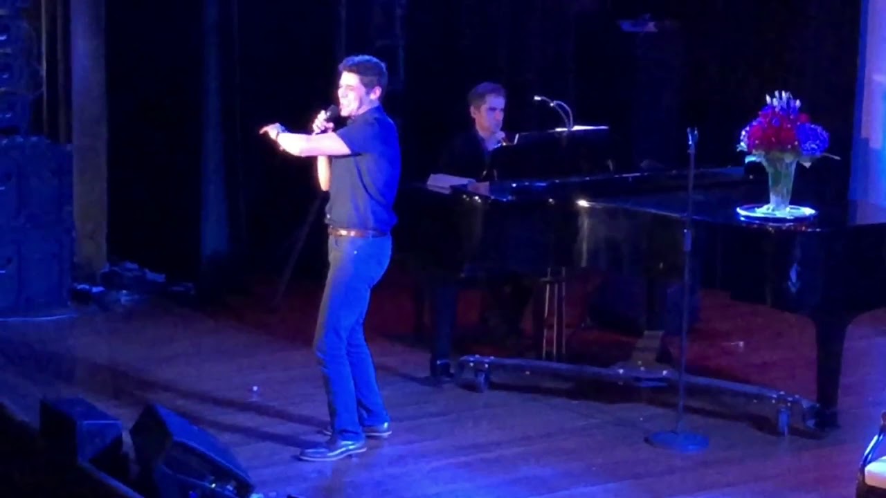 Jeremy Jordan with Seth Rudetsky Broadway @ Town Hall  