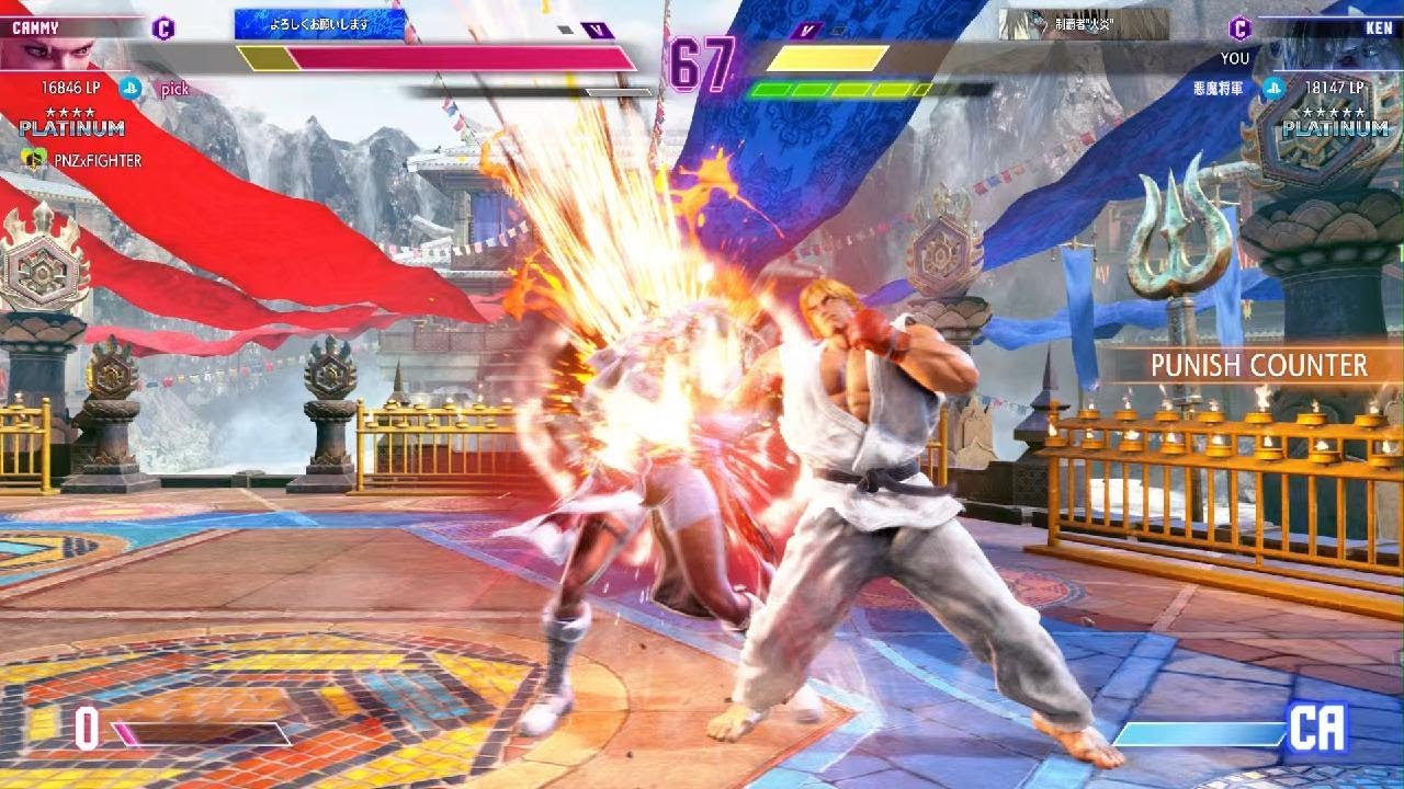 Street Fighter 6　CAMMY VS KEN Ranked Match PLATINUM⭐⭐⭐⭐⭐  PS5　実況有り
