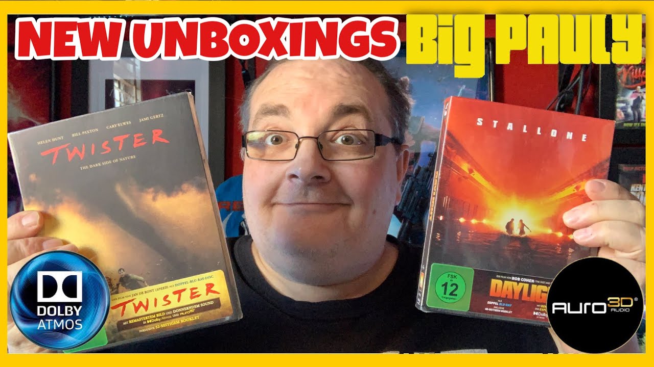 NEW German Twister / Daylight Blu-rays with DOLBY ATMOS - Unboxings