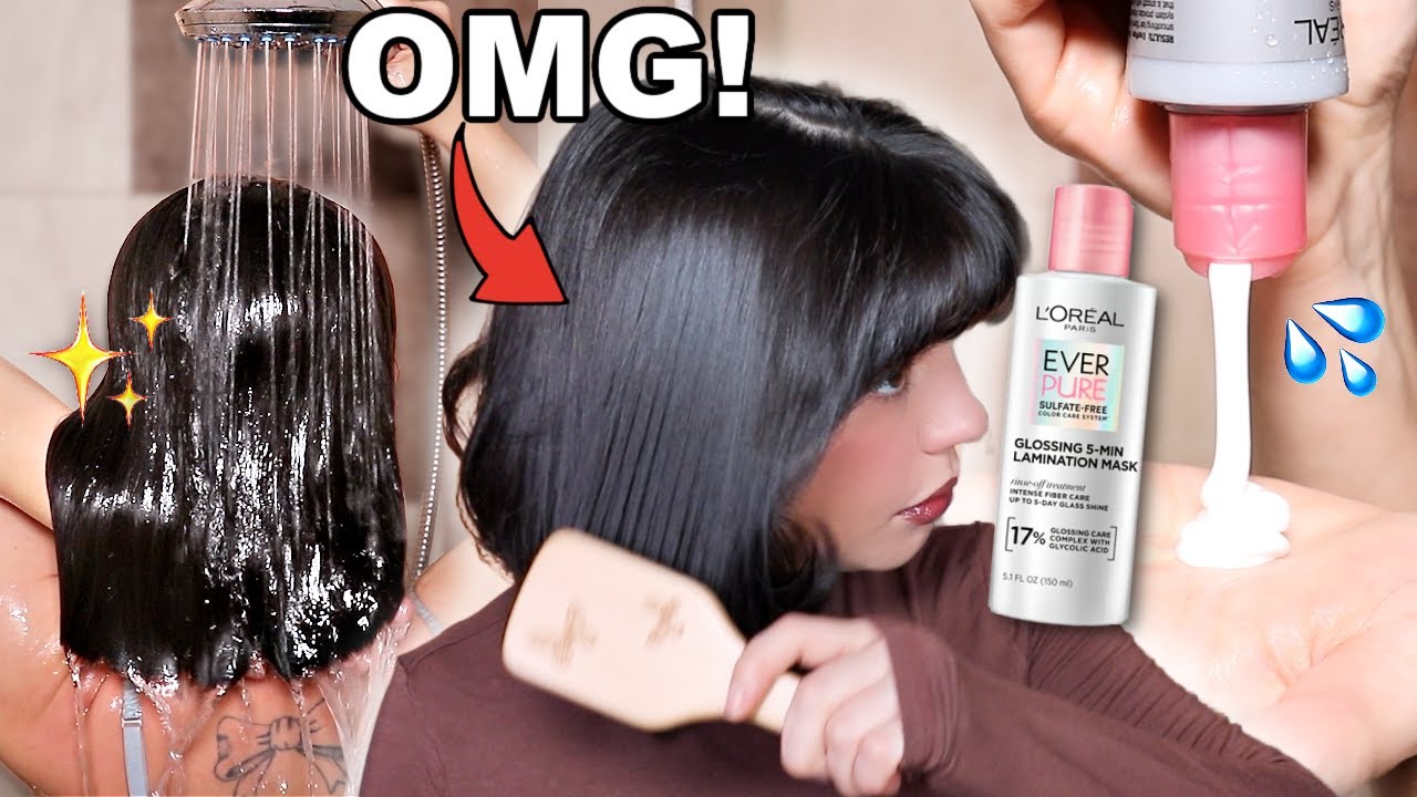 I Tried The VIRAL L’Oréal Hair Gloss And OMG…