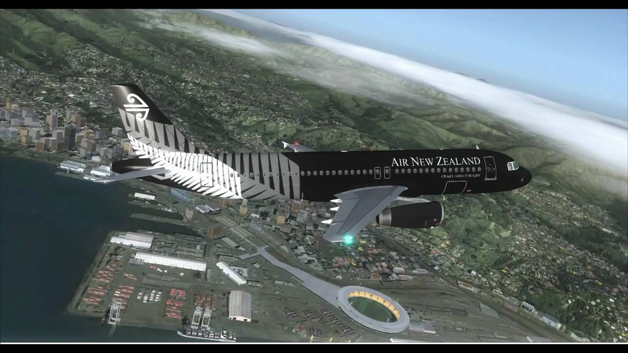 Project Airbus A320 -  Air New Zealand 'All Black'