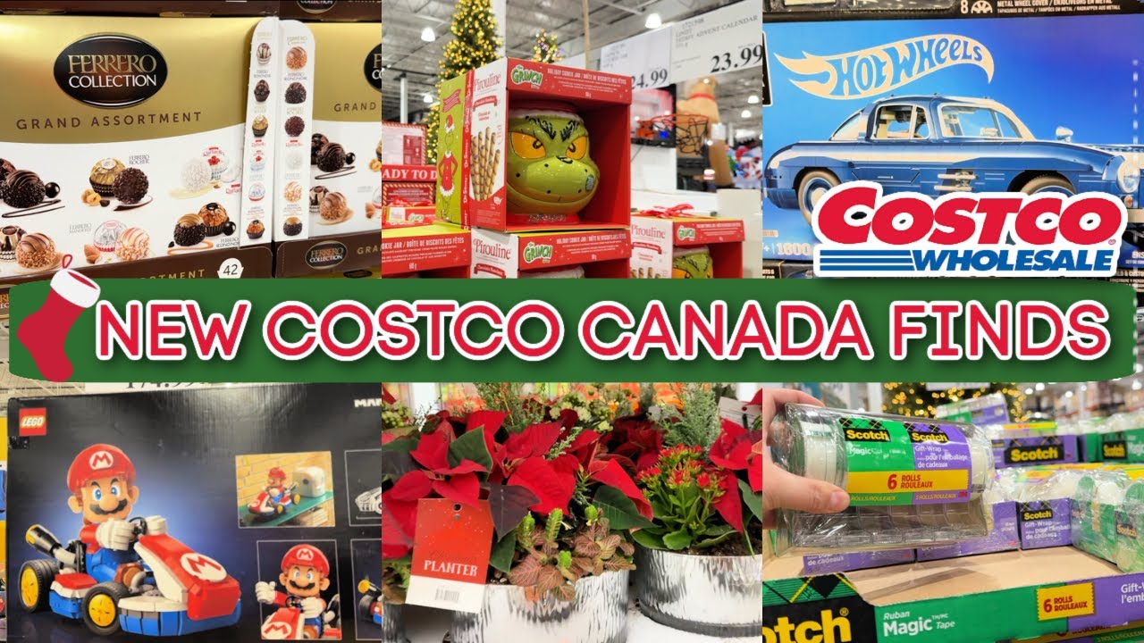 НОВИНКИ от Costco Canada! 🎄 Незаменимые товары и предложения для праздников